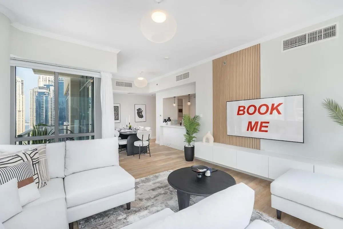 Luxury 7-Sleeper With Spectacular Views In Dubai Marina Apartment United Arab Emirates