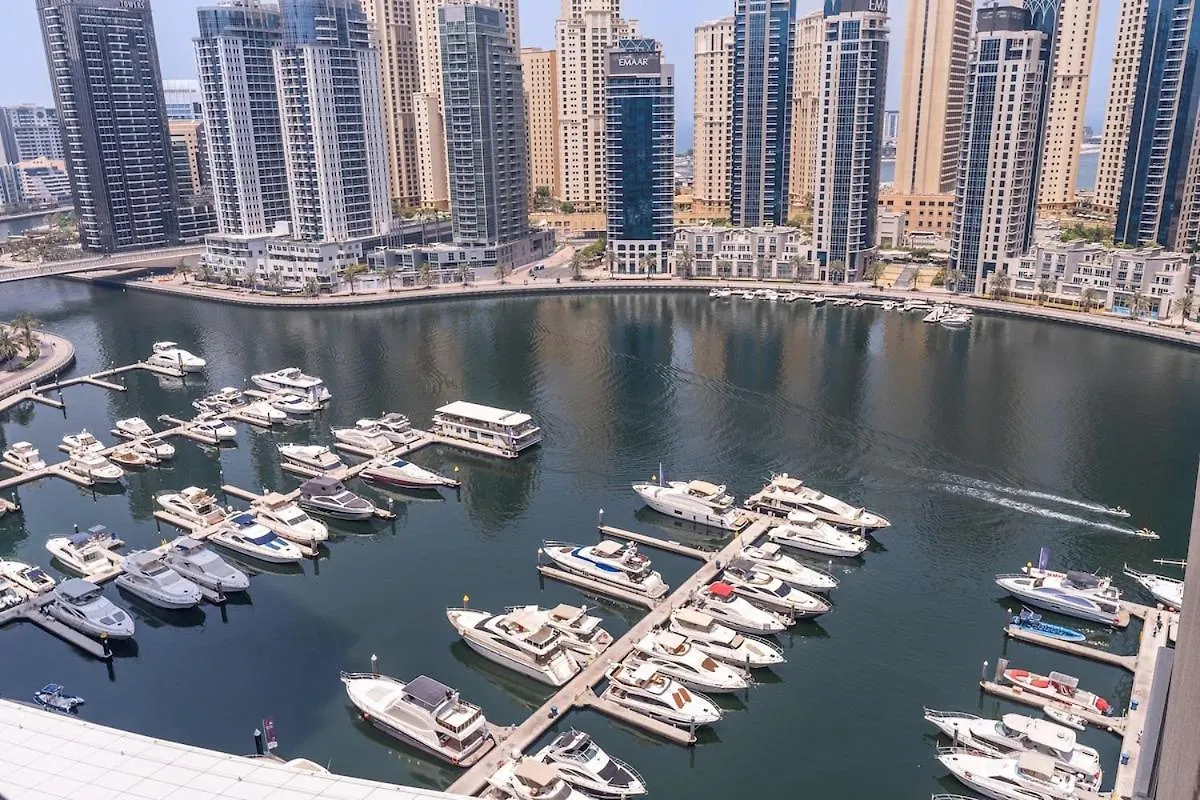 Luxury 7-Sleeper With Spectacular Views In Dubai Marina Apartment United Arab Emirates
